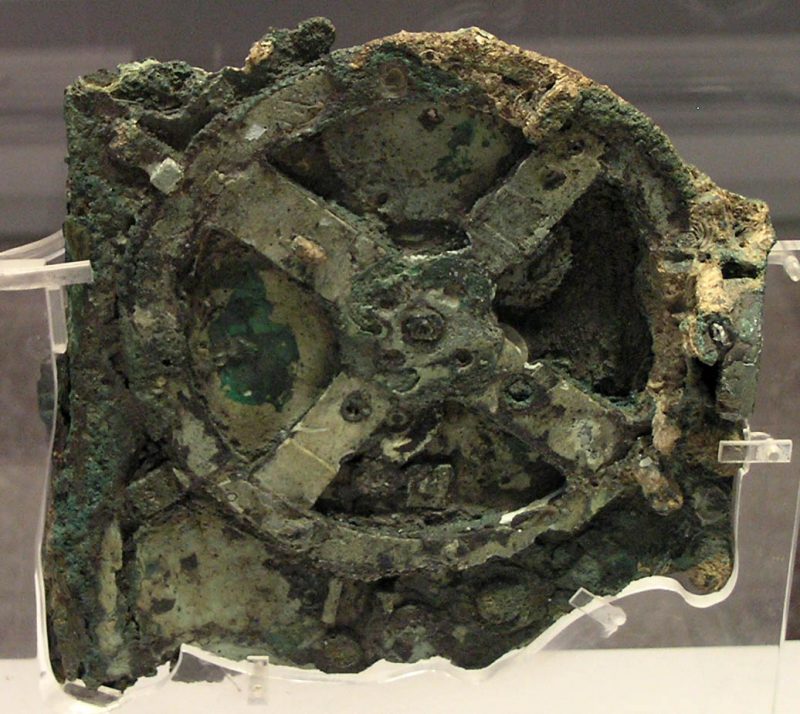 Antikythera mechanism fragment